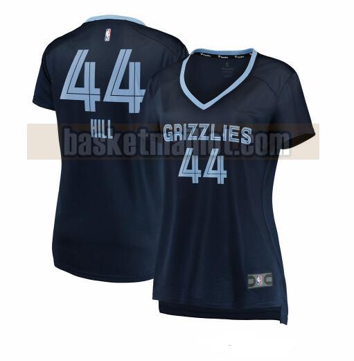 Maillot nba Memphis Grizzlies icon edition Femme Solomon Hill 44 Bleu marin
