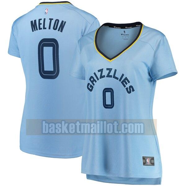 Maillot nba Memphis Grizzlies statement edition Femme De'Anthony Melton 0 Bleu