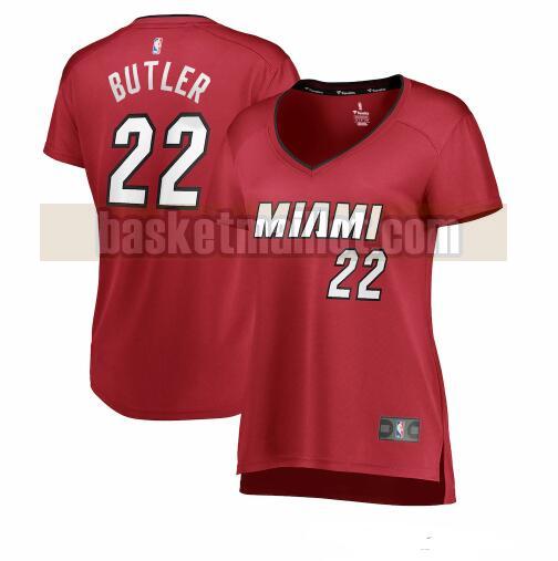 Maillot nba Miami Heat statement edition Femme Jimmy Butler 22 Rouge