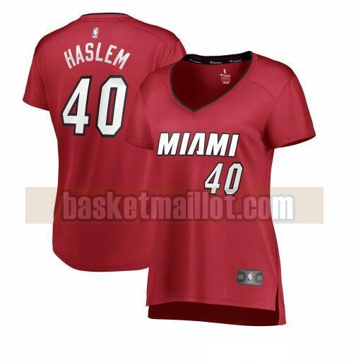Maillot nba Miami Heat statement edition Femme Udonis Haslem 40 Rouge