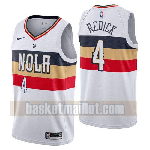 Maillot nba New Orleans Pelicans Earned 2019 Homme J.J. Redick 4 White