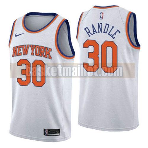 Maillot nba New York Knicks 2018-2019 Homme Julius Randle 30 White