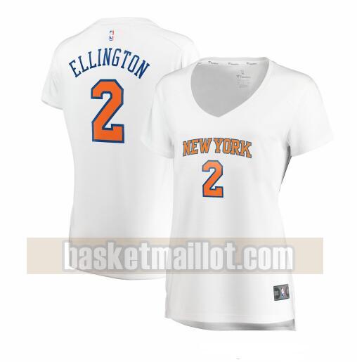 Maillot nba New York Knicks association edition Femme Dennis Smith Jr. 2 Blanc