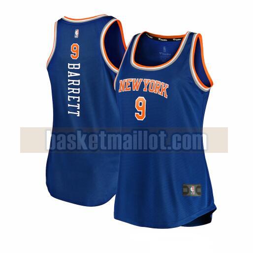 Maillot nba New York Knicks hardwood classics Femme Patrick Ewing 9 Bleu