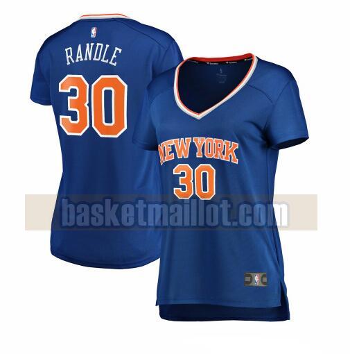 Maillot nba New York Knicks icon edition Femme Julius Randle 30 Bleu