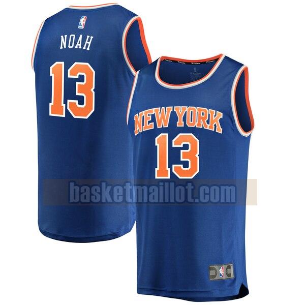 Maillot nba New York Knicks icon edition Homme Joakim Noah 13 Bleu