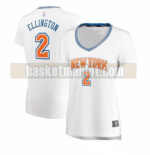 Maillot nba New York Knicks statement edition Femme Wayne Ellington 2 Blanc