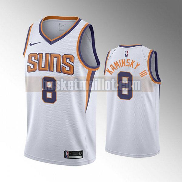Maillot nba Phoenix Suns 2020-21 Temporada Statement Homme Frank Kaminsky Iii 8 blanc