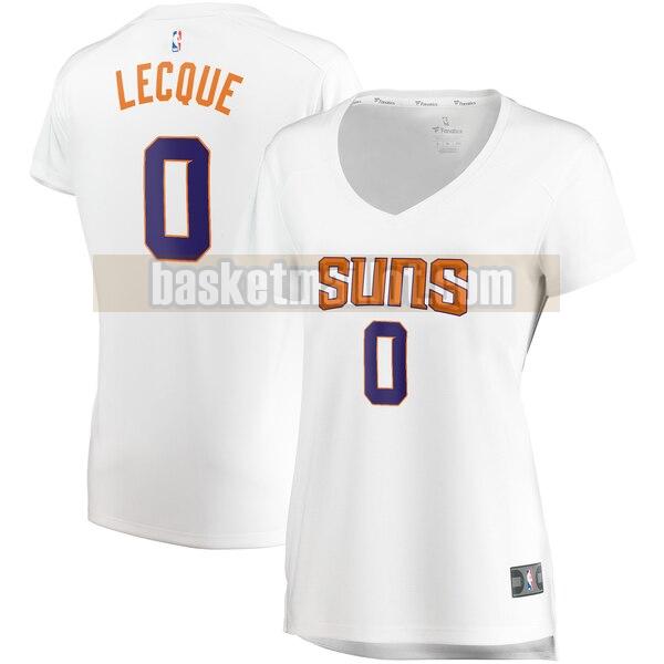 Maillot nba Phoenix Suns association edition Femme Jalen Lecque 0 Blanc