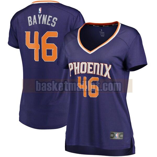 Maillot nba Phoenix Suns icon edition Femme Aron Baynes 46 Pourpre