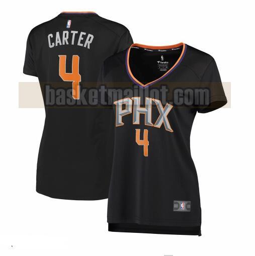 Maillot nba Phoenix Suns statement edition Femme Jevon Carter 4 Noir