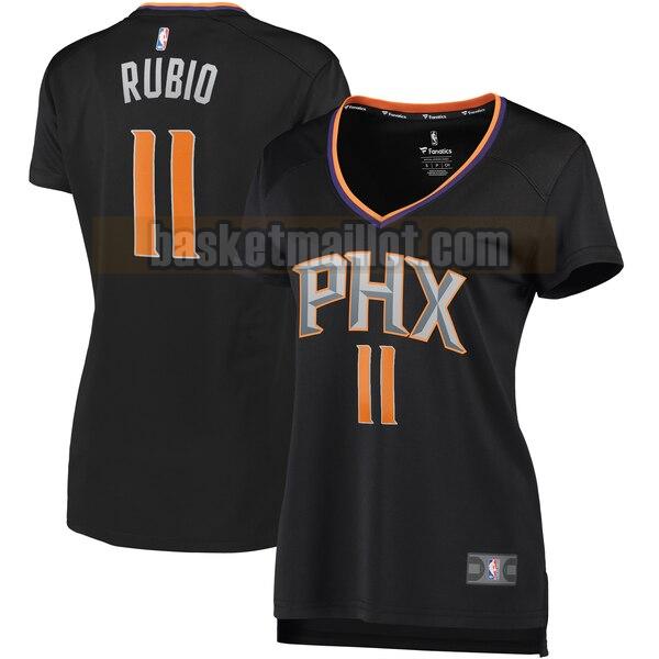 Maillot nba Phoenix Suns statement edition Femme Ricky Rubio 11 Noir