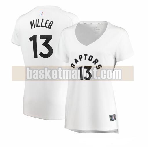 Maillot nba Toronto Raptors association edition Femme Malcolm Miller 13 Blanc