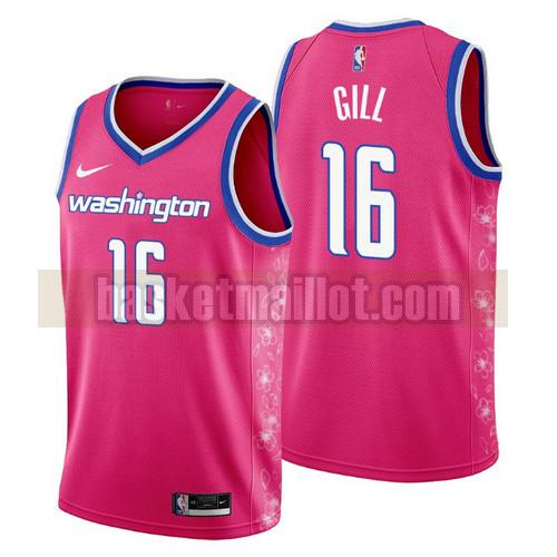 Maillot nba Washington Wizards 2022-2023 City Edition Homme Anthony Gill 16 rosa