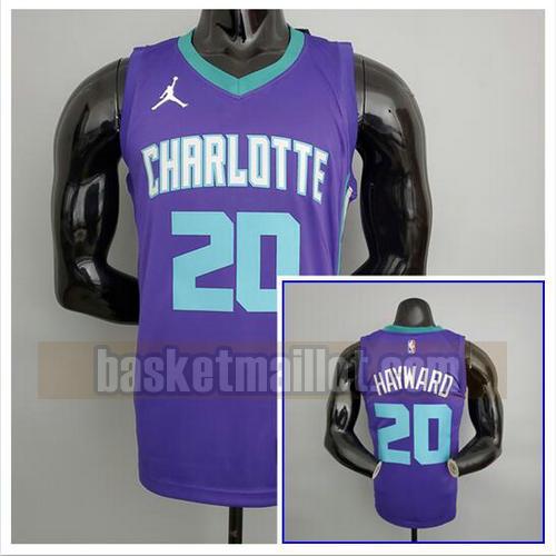 Maillot pas cher nba Charlotte Hornets NBA Homme Hornets Hayward 20 Alto
