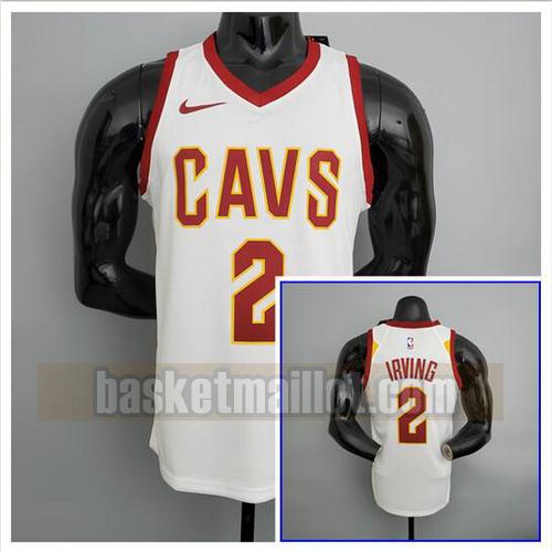 Maillot pas cher nba Cleveland Cavaliers NBA Homme Irving 2 blanche
