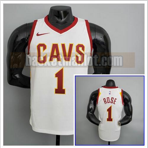 Maillot pas cher nba Cleveland Cavaliers NBA Homme Rose 1 blanche