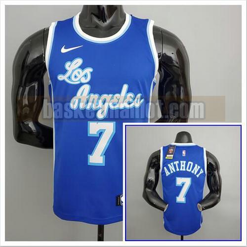 Maillot pas cher nba Los Angeles Lakers NBA Homme Anthony 7 Bleu