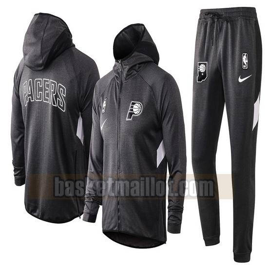 Survetement nba Indiana Pacers nba Showtime Homme Nike Gris