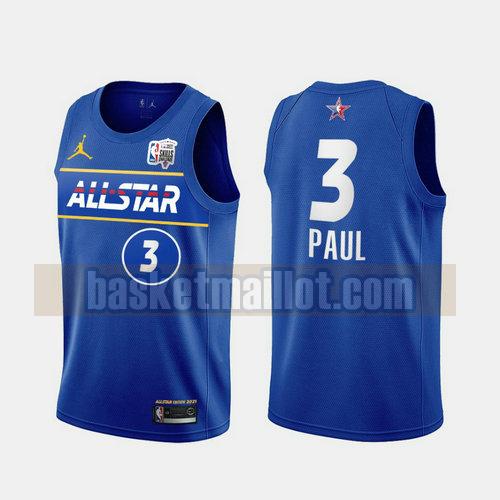 maillot nba All Star 2021 Homme Chris Paul 3 bleu