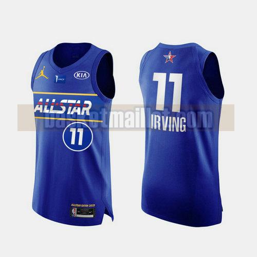 maillot nba All Star 2021 Homme Kyrie Irving 11 bleu