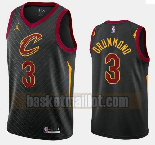 maillot nba Cleveland Cavaliers 2020-21 Statement Edition Swingman homme Andre Drummond 3 noir