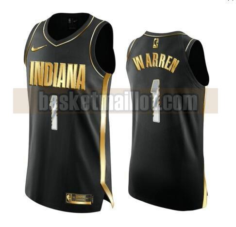 maillot nba Indiana Pacers 2020-21 Golden Edition Swingman homme T.J. Warren 1 noir