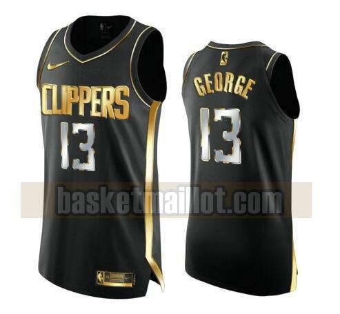 maillot nba Los Angeles Clippers 2020-21 Golden Edition Swingman homme Paul George 13 noir