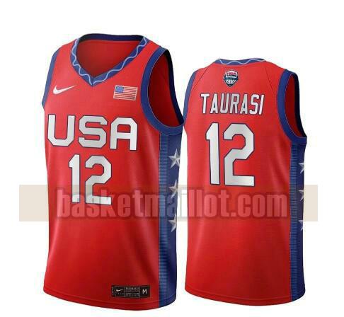 maillot nba USA 2020 USA Olimpicos 2020 homme Diana Taurasi 12 rouge