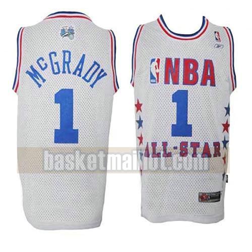 maillot nba all star 2003 homme Tracy McGrady 1 blanc