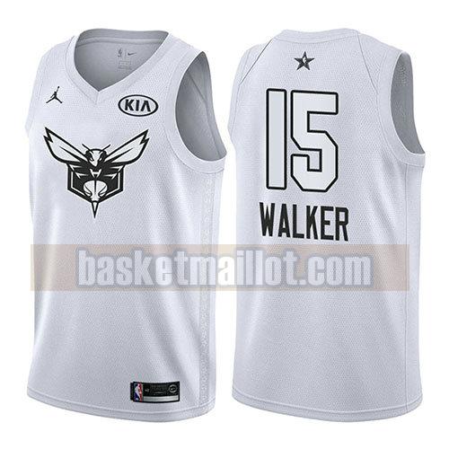 maillot nba all star 2018 homme Kemba Walker 15 blanc