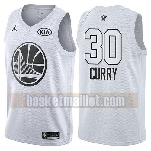 maillot nba all star 2018 homme Stephen Curry 30 blanc