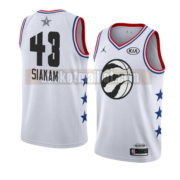 maillot nba all star 2019 homme Pascal Siakam 43 blanc