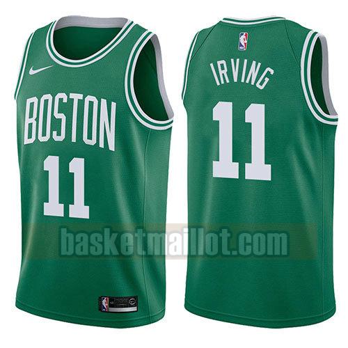 maillot nba boston celtics 2017-18 homme Nike Kyrie Irving 11 verde