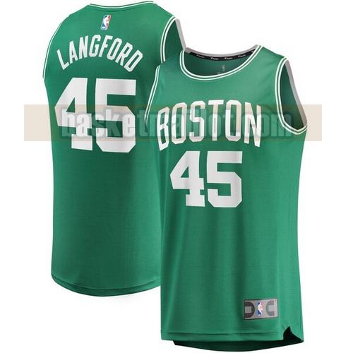 maillot nba boston celtics 2019 2020 homme Romeo Langford 45 verde