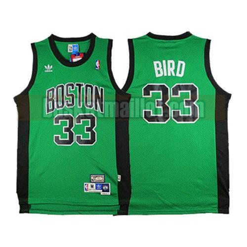 maillot nba boston celtics classique homme Larry Bird 33 verde