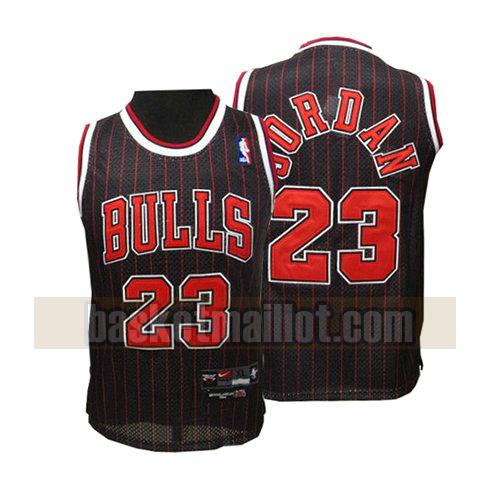 maillot nba chicago bulls enfant Michael Jordan 23 noir