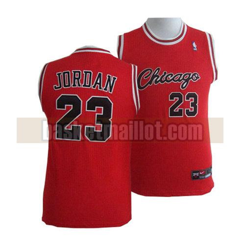 maillot nba chicago bulls enfant Michael Jordan 23 red
