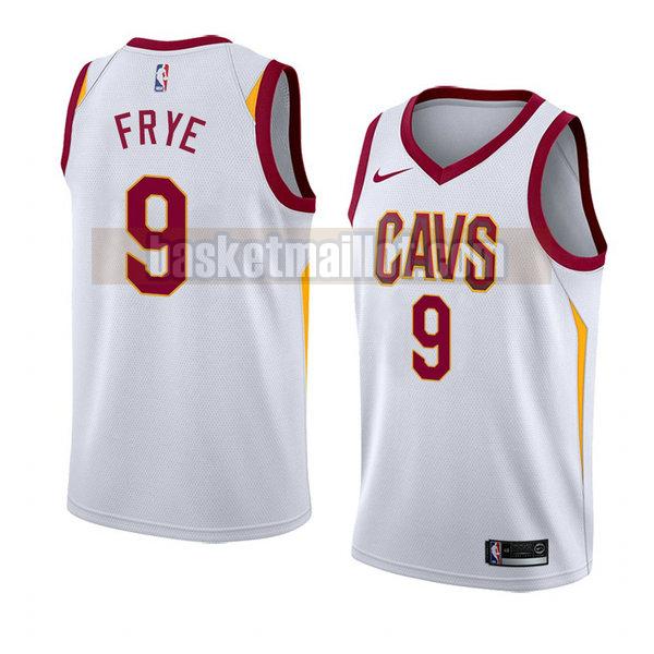 maillot nba cleveland cavaliers association 2018 homme Channing Frye 9 blanc