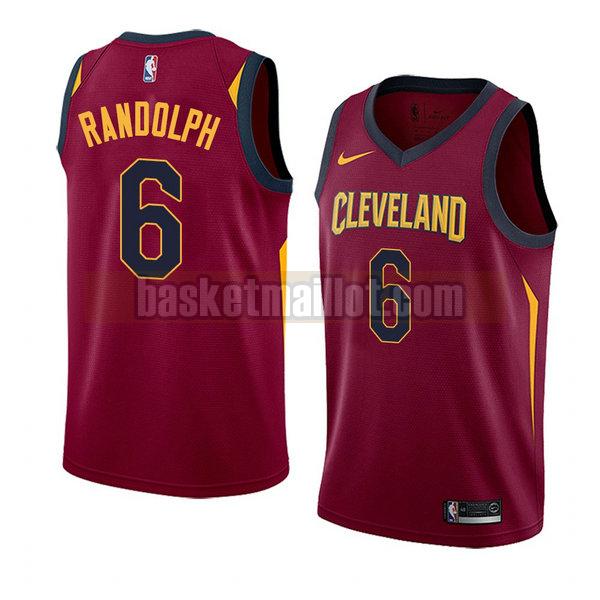 maillot nba cleveland cavaliers icône 2018 homme Levi Randolph 6 rouge
