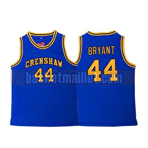 maillot nba crenshaw homme Kobe Bryant 44 bleu