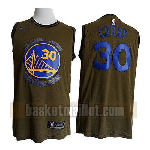 maillot nba golden state warriors nike homme Stephen Curry 30 verde