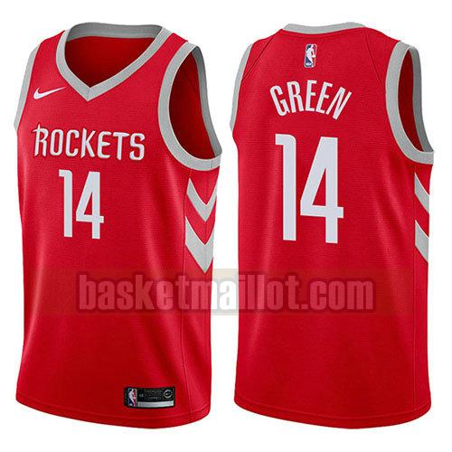 maillot nba houston rockets 2017-18 homme Gerald Green 14 rouge