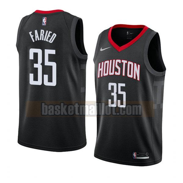 maillot nba houston rockets déclaration 2018 homme Kenneth Faried 35 noir