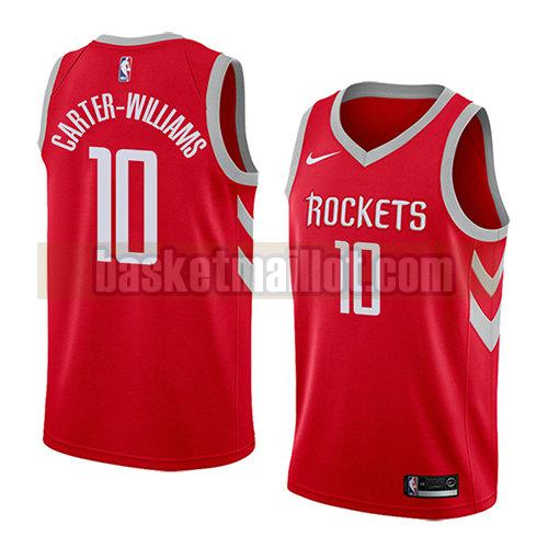 maillot nba houston rockets icône 2018 homme Michael Carter-williams 10 rouge