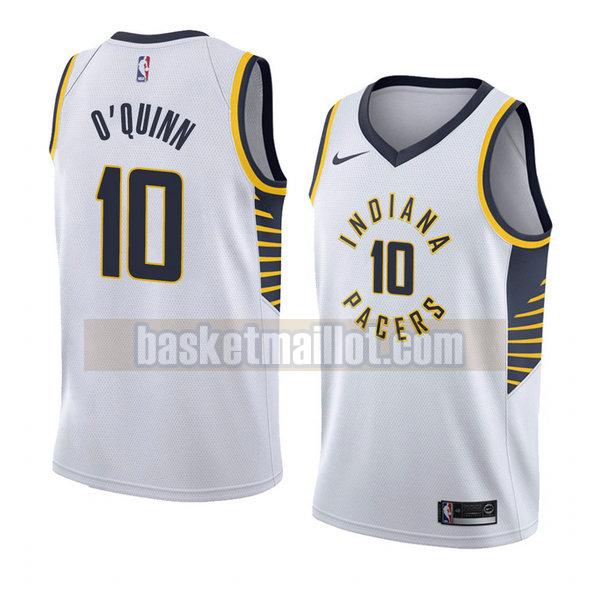 maillot nba indiana pacers association 2018 homme Kyle O'quinn 10 blanc