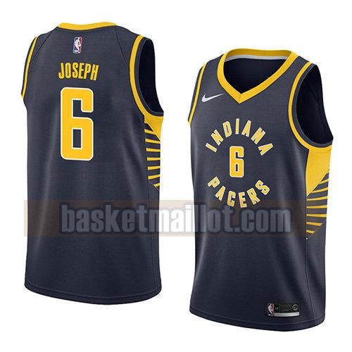 maillot nba indiana pacers icône 2018 homme Cory Joseph 6 bleu