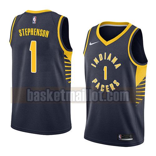maillot nba indiana pacers icône 2018 homme Lance Stephenson 1 bleu