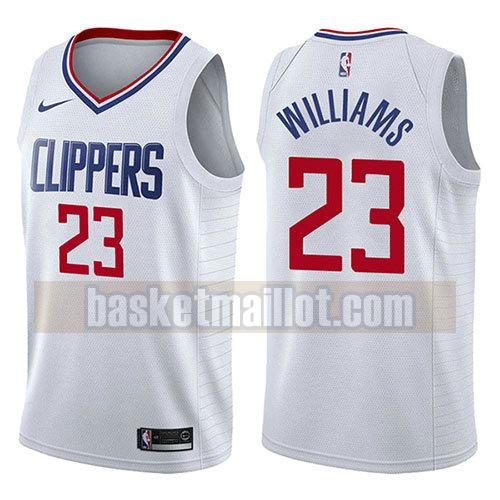 maillot nba los angeles clippers association 2017-18 homme Lou Williams 23 blanc