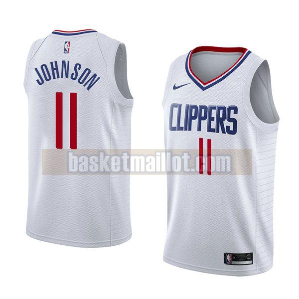 maillot nba los angeles clippers association 2018 homme Brice Johnson 11 blanc